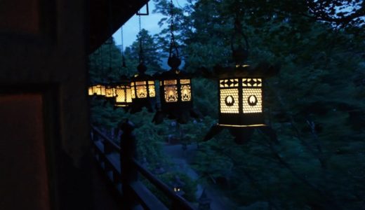 奈良【談山神社】夏のライトアップ！けんとうさい日程と時間の詳細